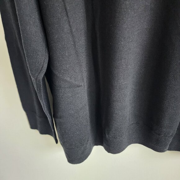 3xb Sweater Black Jos A Bank V Neck Merino Wool New Nwt Mens Tailored 3xl Size - Picture 14 of 16